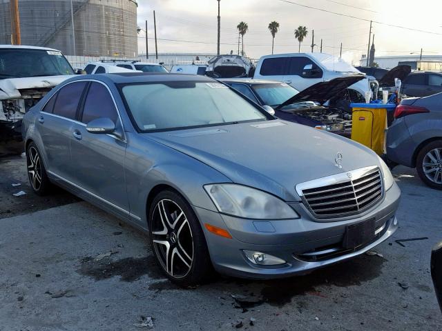 WDDNG71X27A049751 - 2007 MERCEDES-BENZ S 550 SILVER photo 1