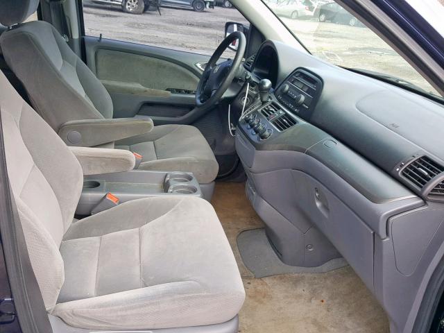 5FNRL38246B079205 - 2006 HONDA ODYSSEY LX BLUE photo 5