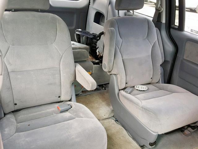 5FNRL38246B079205 - 2006 HONDA ODYSSEY LX BLUE photo 6