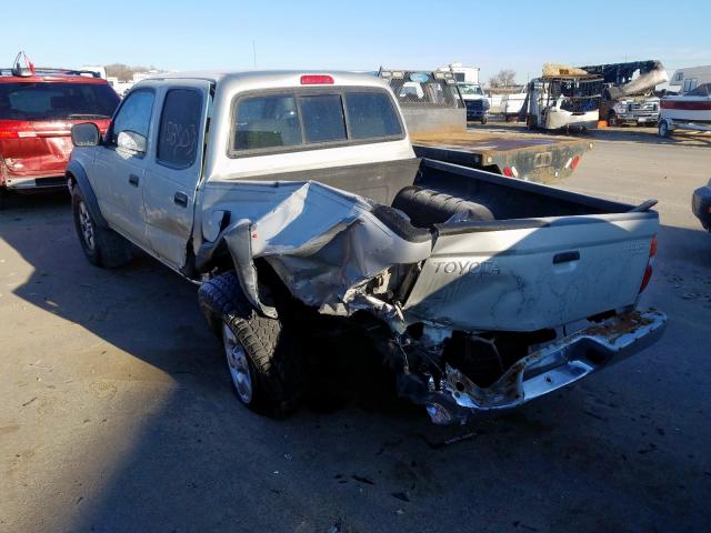 5TEGM92N02Z070441 - 2002 TOYOTA TACOMA DOUBLE CAB PRERUNNER  photo 3