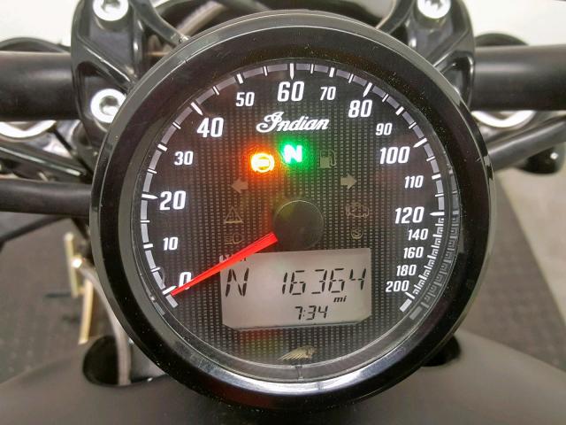 56KMTA007J3127546 - 2018 INDIAN MOTORCYCLE CO. SCOUT BOBB BLACK photo 7