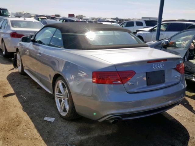 WAUMFAFH9FN011302 - 2015 AUDI A5 PREMIUM SILVER photo 3