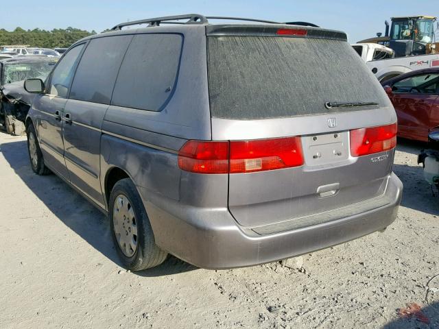 2HKRL1856YH506869 - 2000 HONDA ODYSSEY LX GRAY photo 3