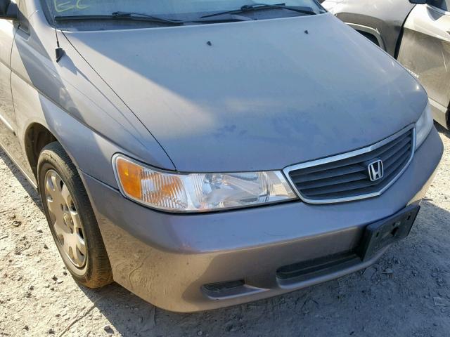 2HKRL1856YH506869 - 2000 HONDA ODYSSEY LX GRAY photo 9