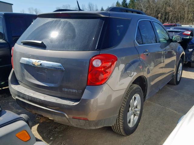 2CNALDEC0B6356234 - 2011 CHEVROLET EQUINOX LT GRAY photo 4