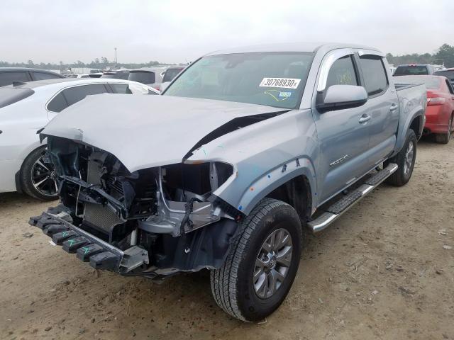 3TMAZ5CN6JM069966 - 2018 TOYOTA TACOMA DOUBLE CAB  照片 2