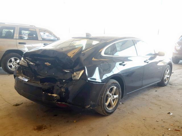 1G1ZB5ST9JF218628 - 2018 CHEVROLET MALIBU LS BLACK photo 4