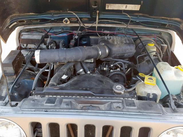 1J4FY29P0VP539774 - 1997 JEEP WRANGLER / GRAY photo 7