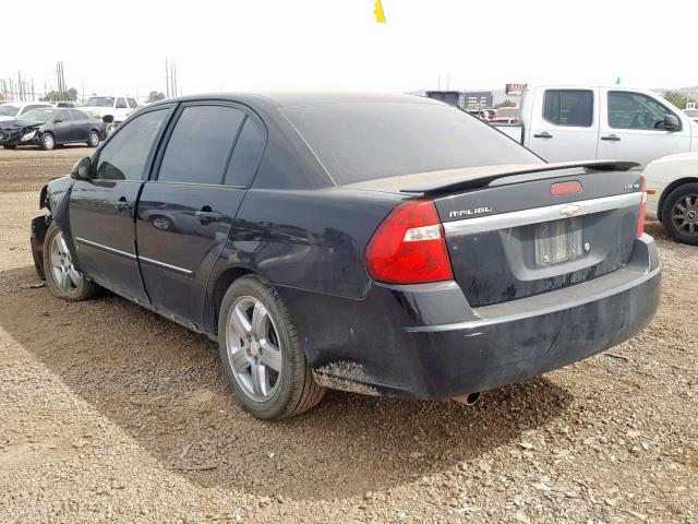 1G1ZU53876F163818 - 2006 CHEVROLET MALIBU LTZ BLACK photo 3