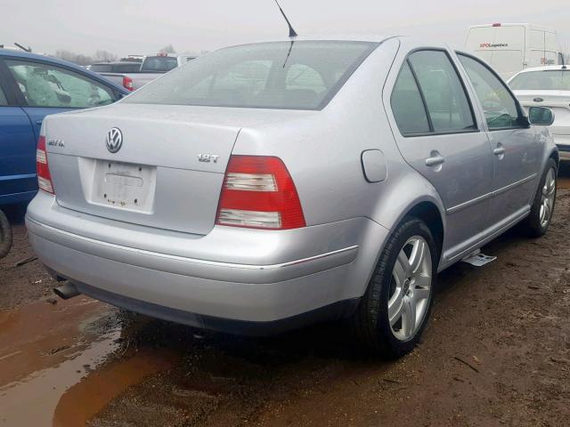 3VWSE69M04M066597 - 2004 VOLKSWAGEN JETTA GLS SILVER photo 4