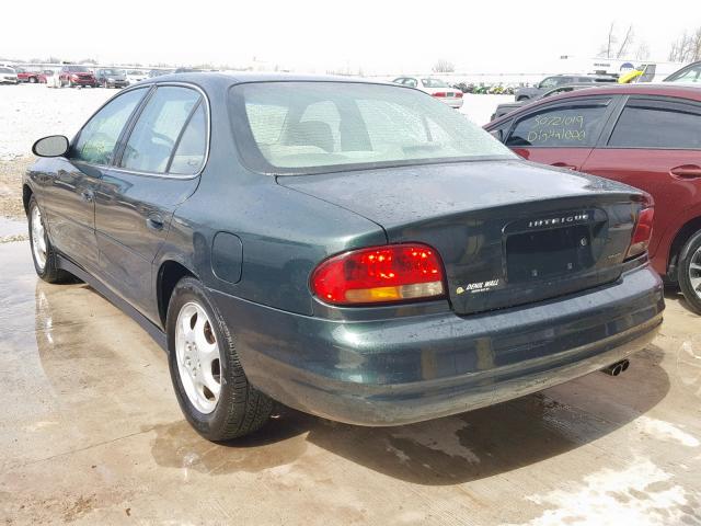 1G3WH52H2YF142541 - 2000 OLDSMOBILE INTRIGUE G GREEN photo 3