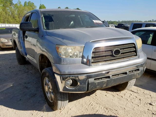 5TFEV54118X040419 - 2008 TOYOTA TUNDRA CRE SILVER photo 1