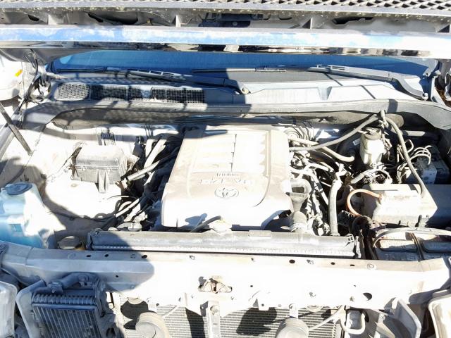 5TFEV54118X040419 - 2008 TOYOTA TUNDRA CRE SILVER photo 7