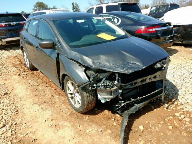 1FADP3K26JL255822 - 2018 FORD FOCUS SE GRAY photo 1