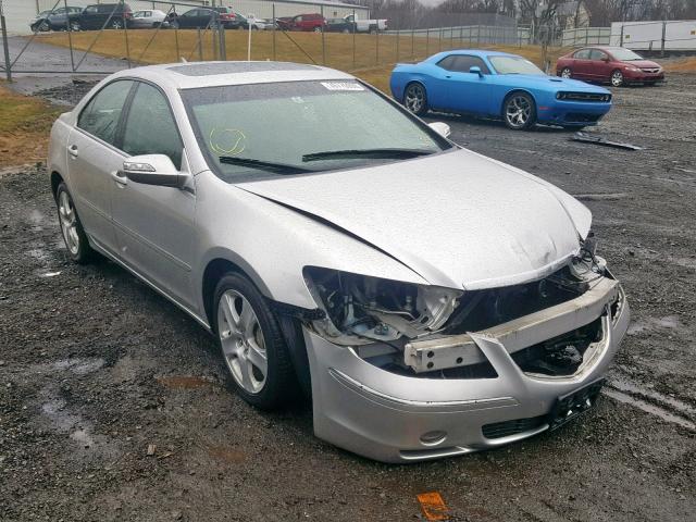 JH4KB16515C008690 - 2005 ACURA RL SILVER photo 1