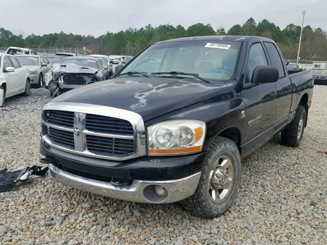 3D7KR28C36G106512 - 2006 DODGE RAM 2500 S შავი ფოტო 2