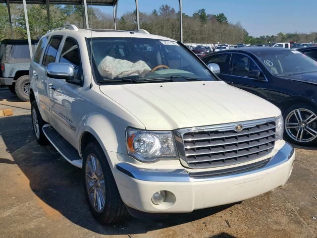 1A8HX58TX9F712805 - 2009 CHRYSLER ASPEN LIMI WHITE photo 1