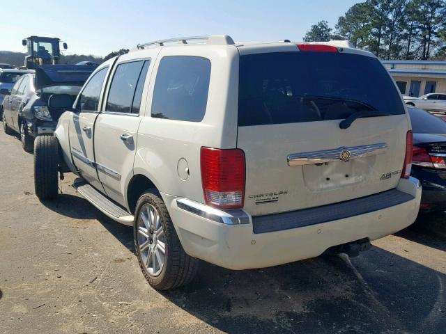 1A8HX58TX9F712805 - 2009 CHRYSLER ASPEN LIMI WHITE photo 3