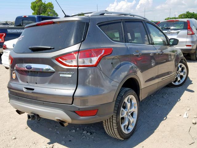 1FMCU0J98EUB56104 - 2014 FORD ESCAPE TIT GRAY photo 4