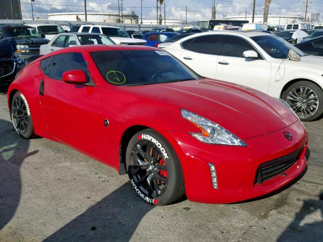 JN1AZ4EH2FM443965 - 2015 NISSAN 370Z BASE RED photo 1