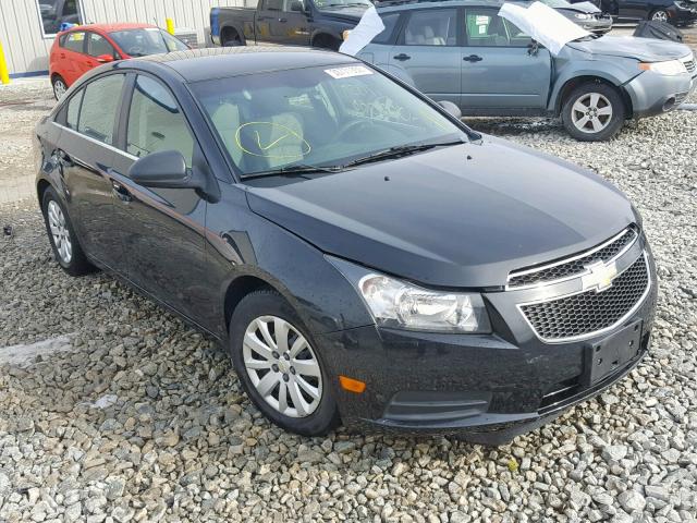 1G1PC5SH8B7212203 - 2011 CHEVROLET CRUZE LS BLACK photo 1