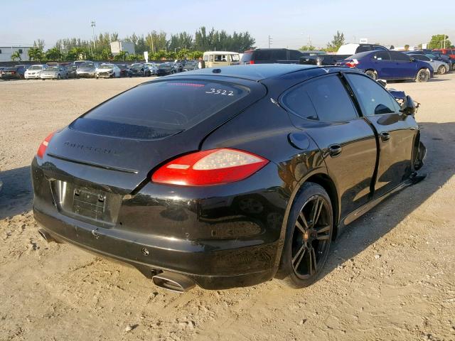 WP0AA2A79CL017343 - 2012 PORSCHE PANAMERA 2 BLACK photo 4