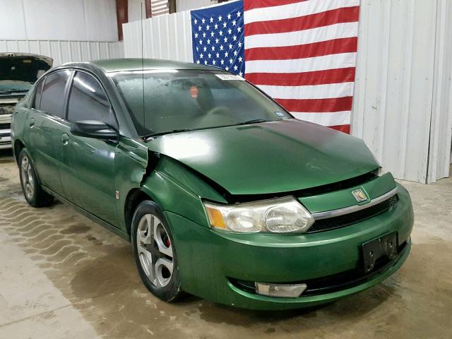 1G8AL52F73Z130183 - 2003 SATURN ION LEVEL GREEN photo 1