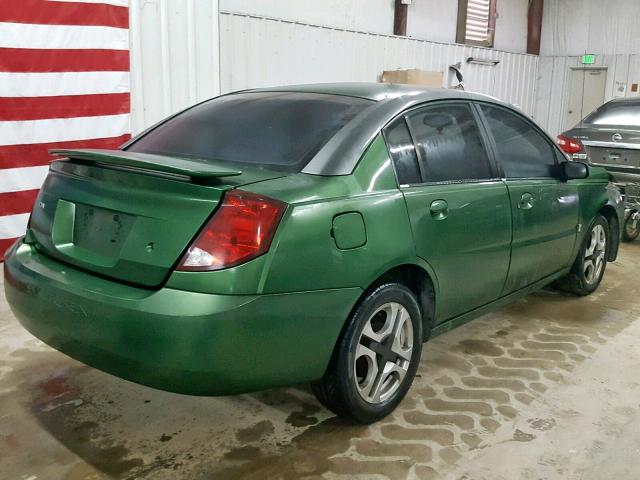 1G8AL52F73Z130183 - 2003 SATURN ION LEVEL GREEN photo 4