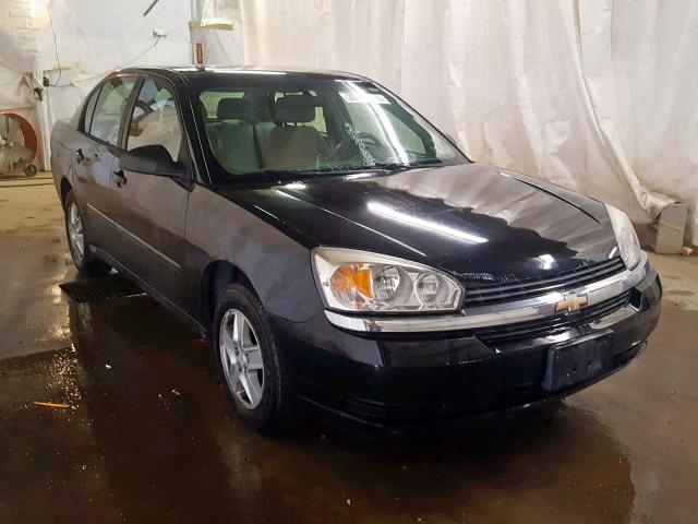 1G1ZT52865F263928 - 2005 CHEVROLET MALIBU LS BLACK photo 1