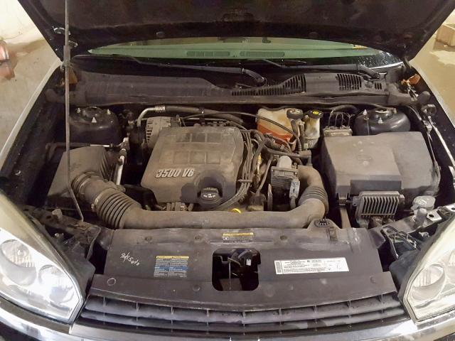 1G1ZT52865F263928 - 2005 CHEVROLET MALIBU LS BLACK photo 7