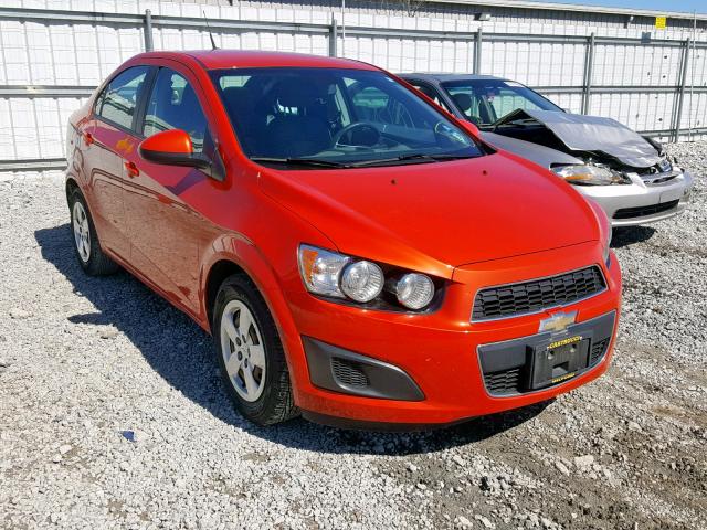 1G1JB5SH5D4112332 - 2013 CHEVROLET SONIC LS 红色 照片 1