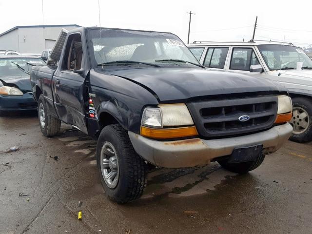 1FTYR10C1WTA76133 - 1998 FORD RANGER BLACK photo 1