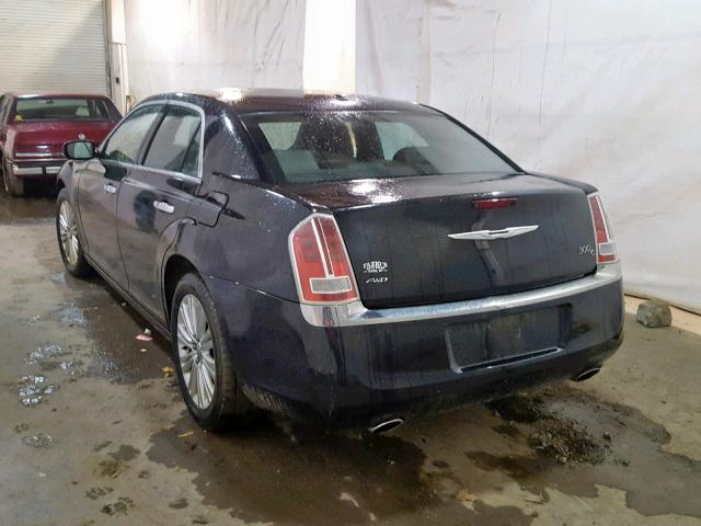 2C3CK6CT1BH515432 - 2011 CHRYSLER 300C BLACK photo 3