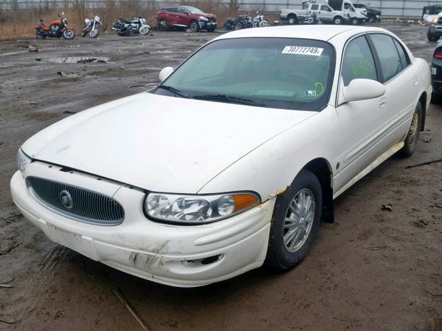 1G4HP52K634159415 - 2003 BUICK LESABRE CU WHITE photo 2