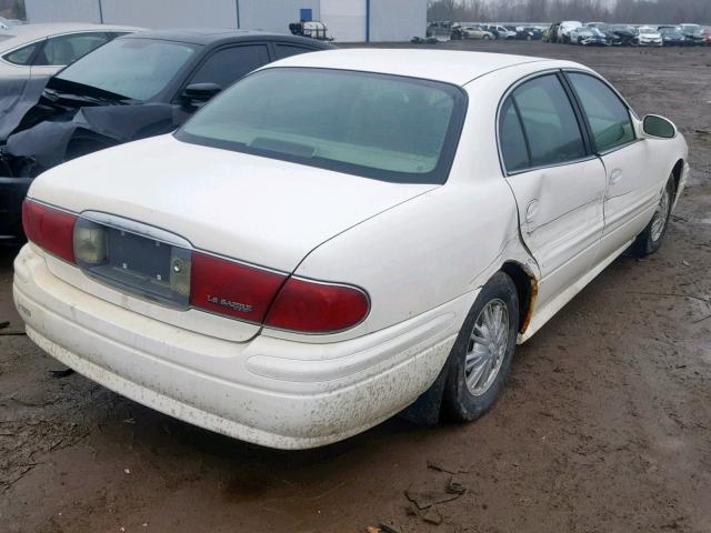 1G4HP52K634159415 - 2003 BUICK LESABRE CU WHITE photo 4