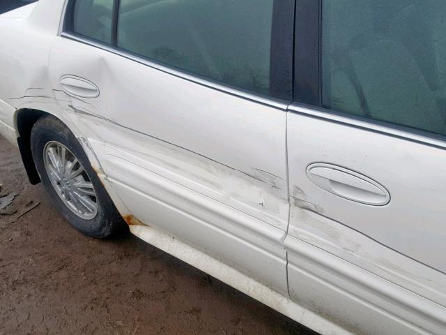 1G4HP52K634159415 - 2003 BUICK LESABRE CU WHITE photo 9