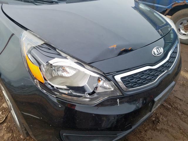 KNADN4A34D6294098 - 2013 KIA RIO EX  photo 9