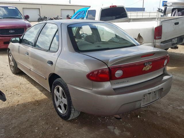 1G1JF52F947273655 - 2004 CHEVROLET CAVALIER L GOLD photo 3