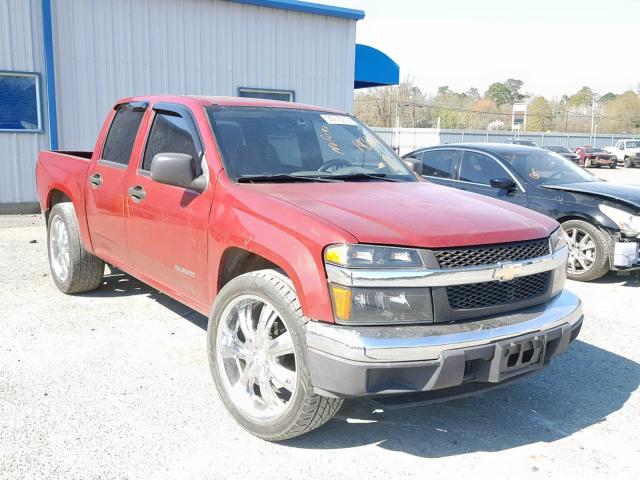 1GCCS136948183242 - 2004 CHEVROLET COLORADO RED photo 1