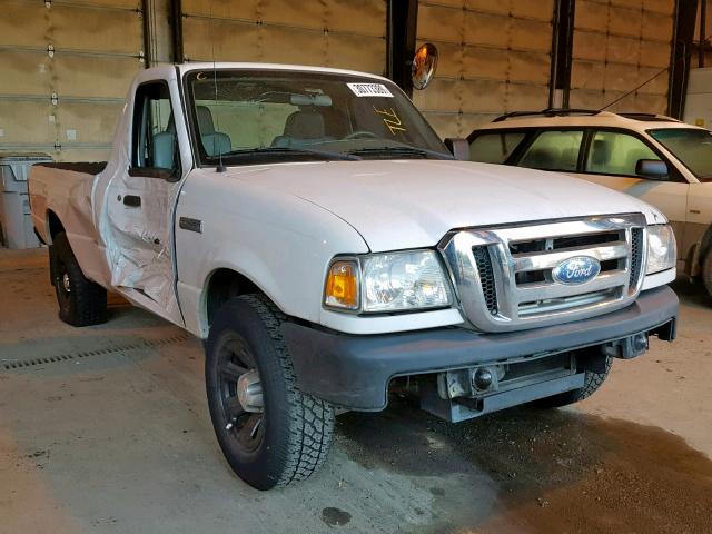 1FTYR10D99PA24044 - 2009 FORD RANGER WHITE photo 1