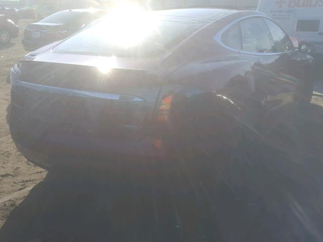 5YJSA1E48JF247132 - 2018 TESLA MODEL S Կարմիր լուսանկար 4