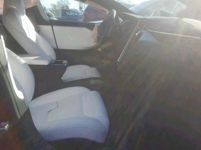 5YJSA1E48JF247132 - 2018 TESLA MODEL S Կարմիր լուսանկար 5