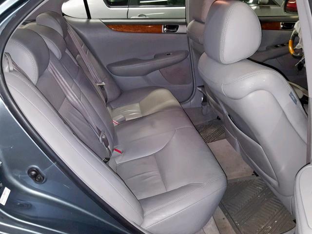 JTHBA30G565163886 - 2006 LEXUS ES 330 GRAY photo 6