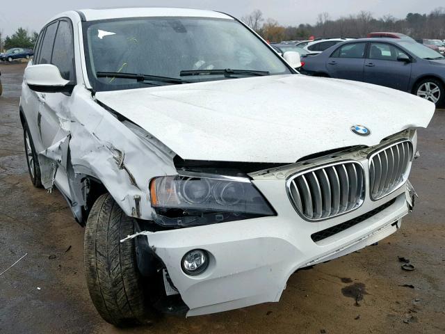 5UXWX9C53E0D20682 - 2014 BMW X3 XDRIVE2 WHITE photo 1