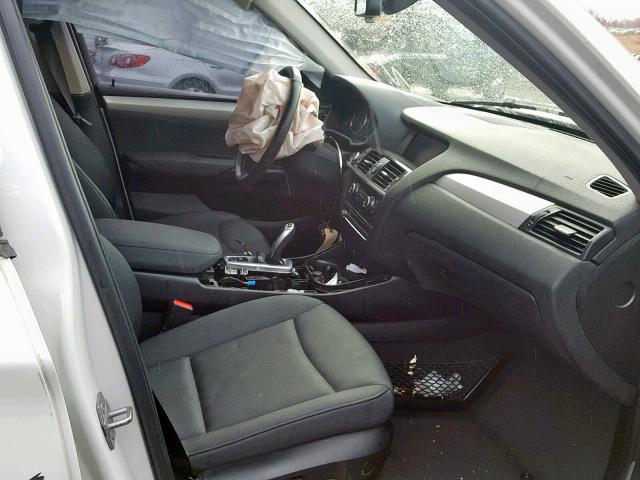 5UXWX9C53E0D20682 - 2014 BMW X3 XDRIVE2 WHITE photo 5
