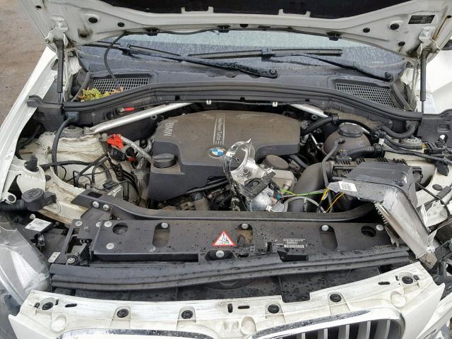 5UXWX9C53E0D20682 - 2014 BMW X3 XDRIVE2 WHITE photo 7