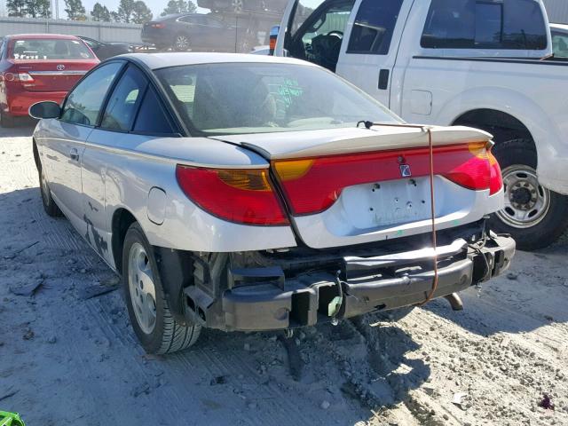 1G8ZY12712Z200877 - 2002 SATURN SC2 SILVER photo 3