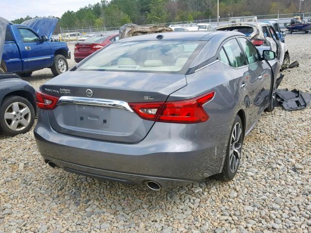 1N4AA6AP6GC378502 - 2016 NISSAN MAXIMA 3.5 GRAY photo 4