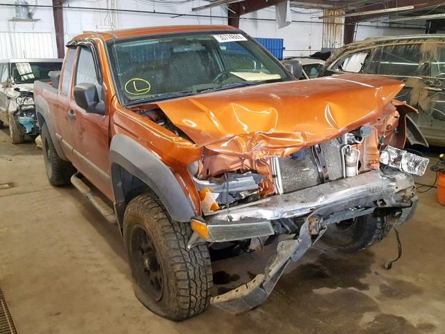 1GCDT19E678120197 - 2007 CHEVROLET COLORADO ORANGE photo 1