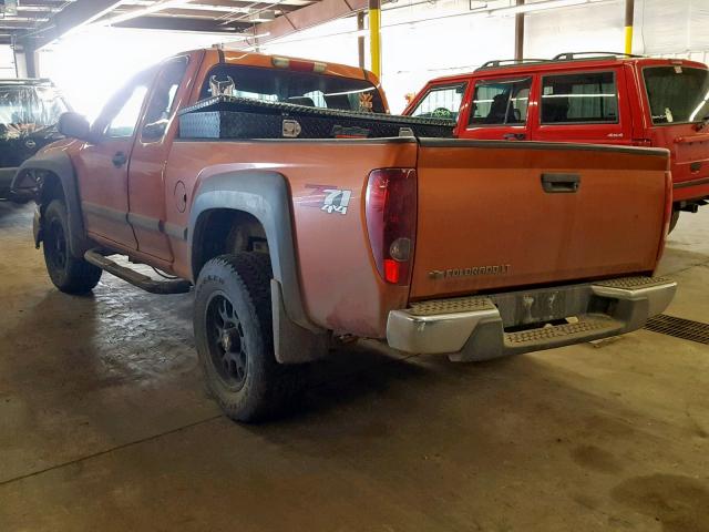 1GCDT19E678120197 - 2007 CHEVROLET COLORADO ORANGE photo 3